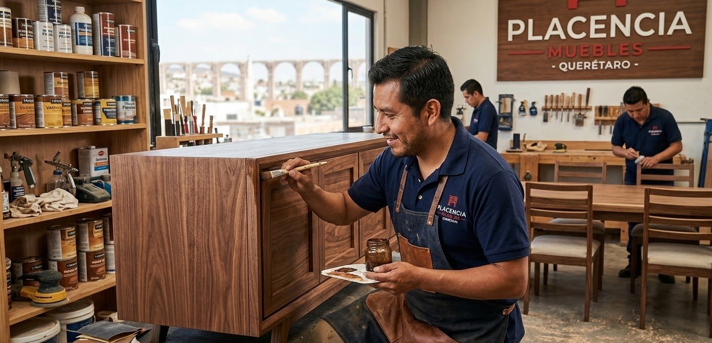 Únete como Ebanista y Especialista en Acabados en Placencia Muebles Querétaro